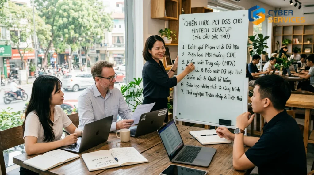 PCI DSS cho startup fintech yêu cầu đặc thù - Ảnh đại diện cho Chiến lược PCI DSS cho startup fintech yêu cầu đặc thù