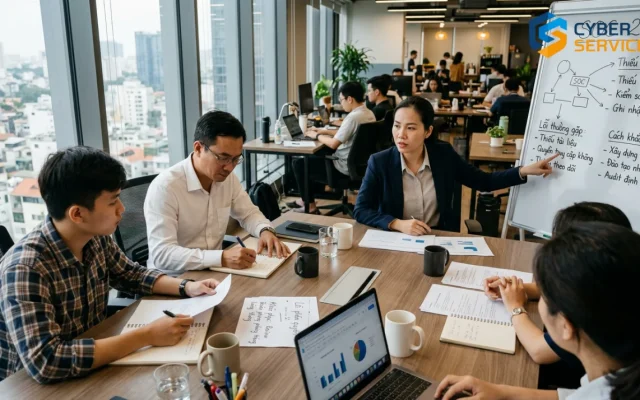 lỗi thường gặp SOC 2 - Ảnh đại diện cho Những lỗi thường gặp SOC 2 và cách khắc phục hiệu quả cho doanh nghiệp
