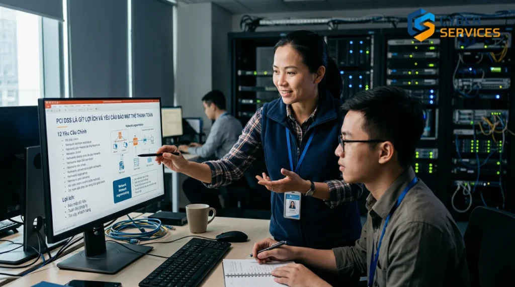 PCI DSS là gì?,PCI DSS là gì,PCI DSS - Ảnh đại diện cho PCI DSS là gì? Lợi ích và yêu cầu bảo mật thẻ thanh toán