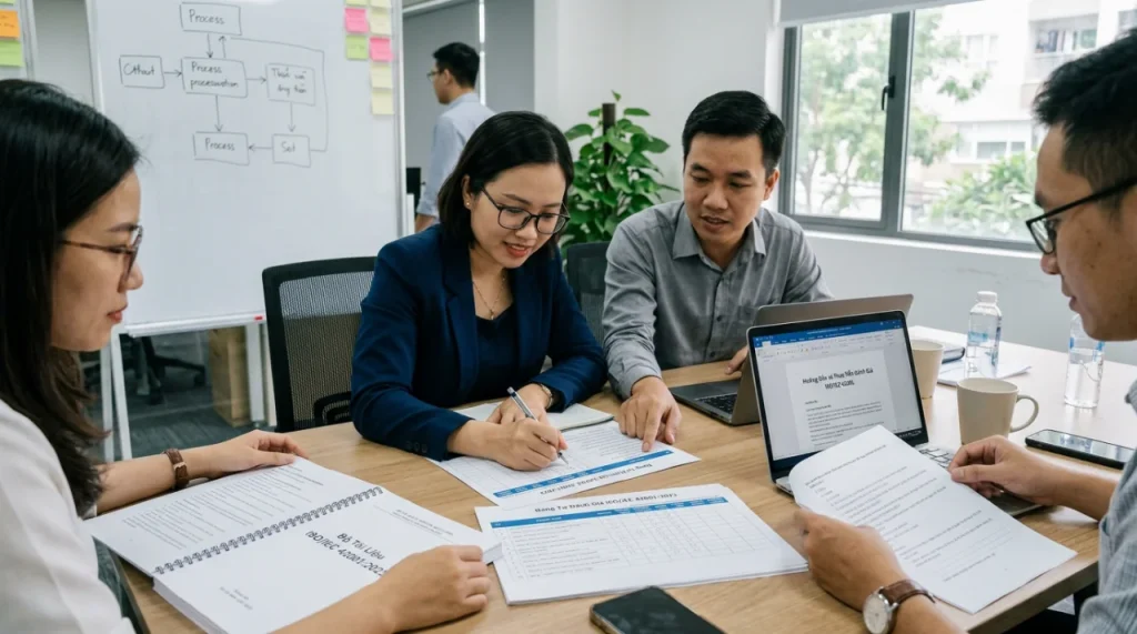 self-assessment ISO/IEC 42001:2023 mẫu và hướng dẫn - Ảnh đại diện cho Self-Assessment ISO/IEC 42001:2023: Mẫu, Hướng Dẫn và Thực Tiễn Đánh Giá
