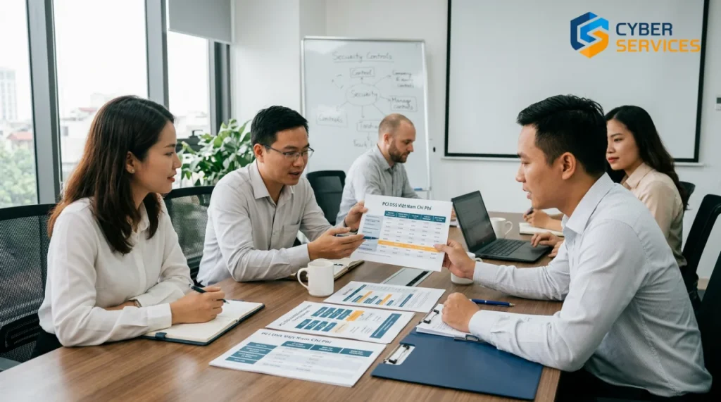 so sánh chi phí dịch vụ tư vấn PCI DSS Việt Nam - Ảnh đại diện cho So sánh chi phí dịch vụ tư vấn PCI DSS Việt Nam: Đánh giá chi tiết và lựa chọn tối ưu