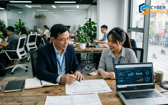 ISO, Tư vấn ISO - Ảnh đại diện cho Tư vấn ISO 27001 chuyên nghiệp – Đạt chứng nhận nhanh, tiết kiệm chi phí